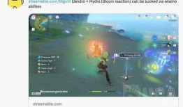 原神草神爆料实机视频,神秘力量觉醒，自然之美绽放